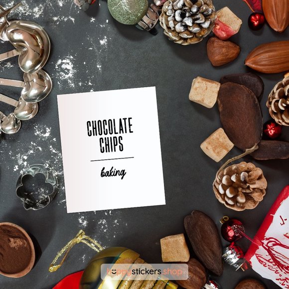 36 Labels • Gollder Minimalist Pantry for Kitchen Storage • Organization Labels - Picture 7 of 17